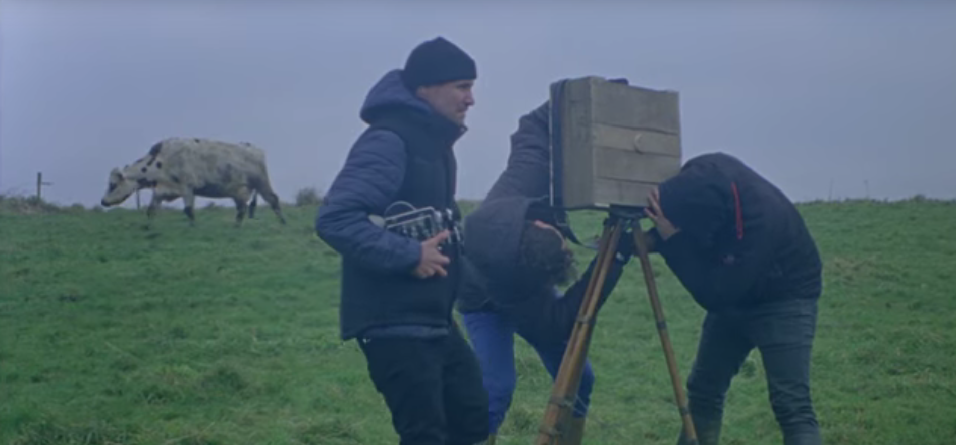 Photo du tournage de la campagne Eco responsable de Biocoop