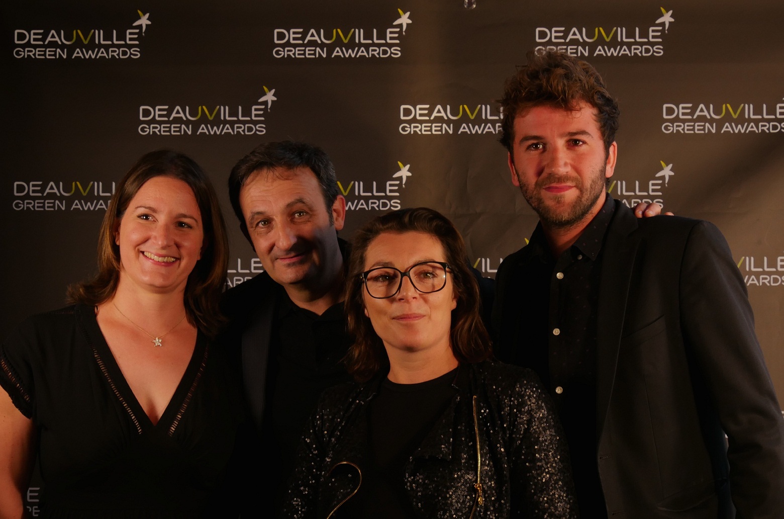 Equipe Continental production ayant reçu le prix spécial Ecoprod aux Deauville Green Awards