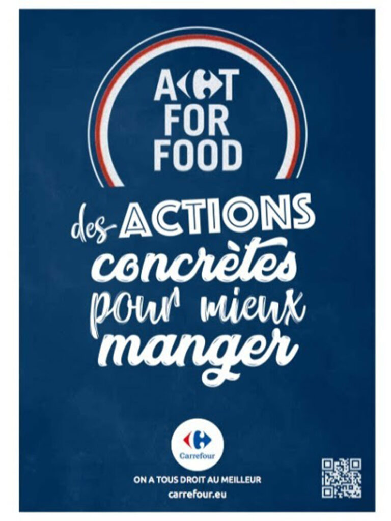 miniature de la campagne Carrefour "act for food"